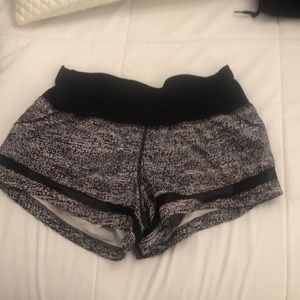 lululemon high waisted shorts